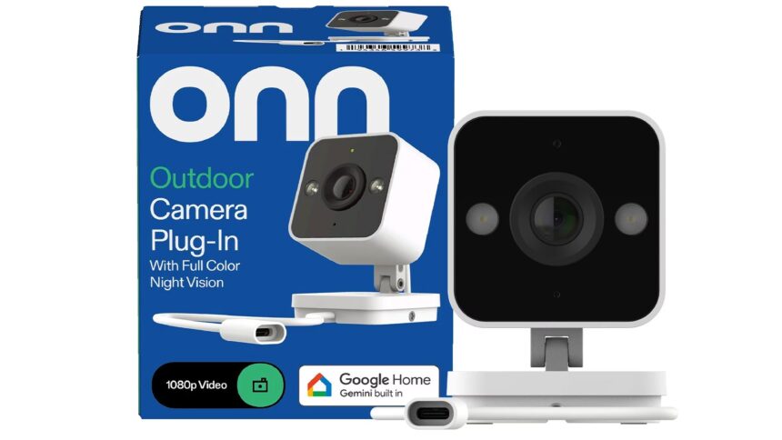 Walmart’s Onn just launched a  Google Home camera, and it looks like a steal!