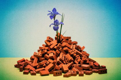 Gaza Is Rebuilding With Lego-Like Bricks Made From Rubble
