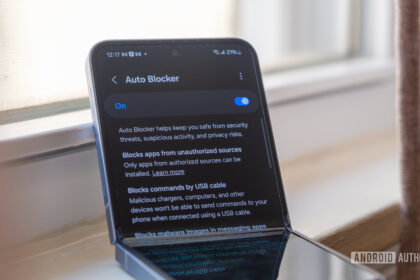 Auto Blocker in One UI 9 beta adds new security report, brings back stricter USB controls