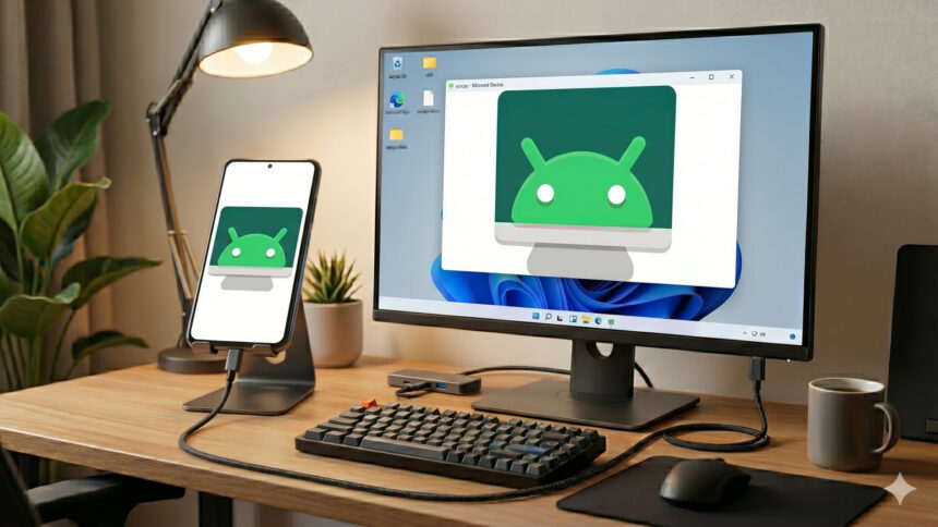 The best tool for mirroring Android phones to PC now makes apps feel like desktop software