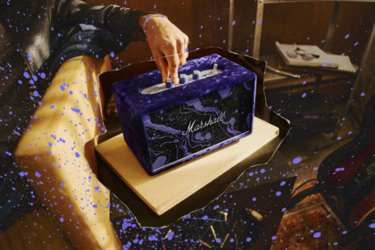 Marshall’s New Jimi Hendrix Collection Includes Bluetooth Speaker and Half Stack Amp Redesigned in Psychedelic ’60s Palette