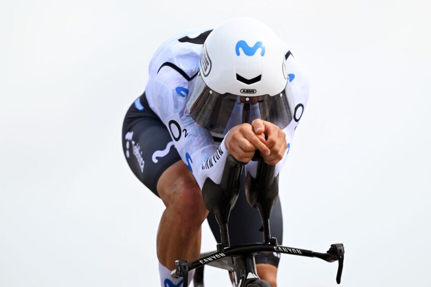 Lorenzo Milesi races Giro d’Italia stage 10 time trial in an ice vest after forgetting to remove it