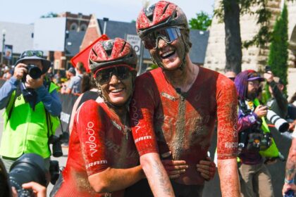 ‘That’s kind of the story of my life’: Geerike Schreurs helps team secure one-two but has to settle for second again at Unbound Gravel