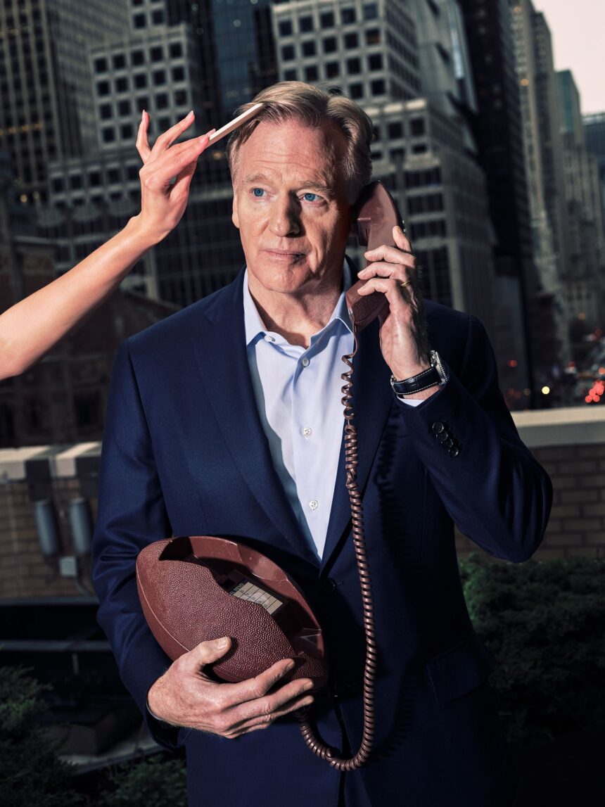 Roger Goodell’s Hollywood Blitz: How the NFL Kingpin Made All the Moguls Kiss the Ring