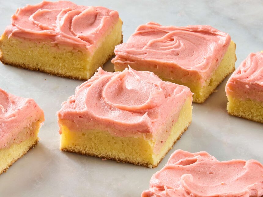 An Unexpected Ingredient Gives These Sour Cream Bars a “Swangy” Finish