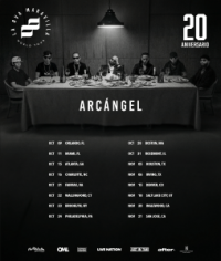 Arcángel Unveils U.S. Dates for La 8va Maravilla 20 Aniversario Tour