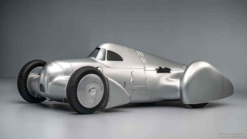 Audi Has Recreated A 16-Cylinder Record Car