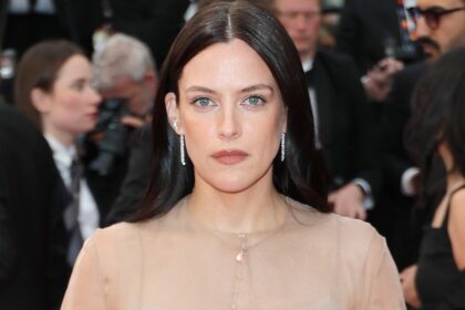 Riley Keough Evades Cannes Dress Code Rule in Sheer Look on Red Carpet