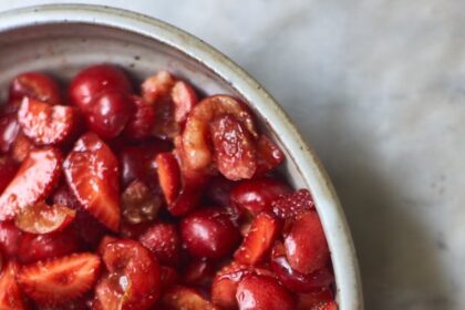 Simple Red Fruit Salad