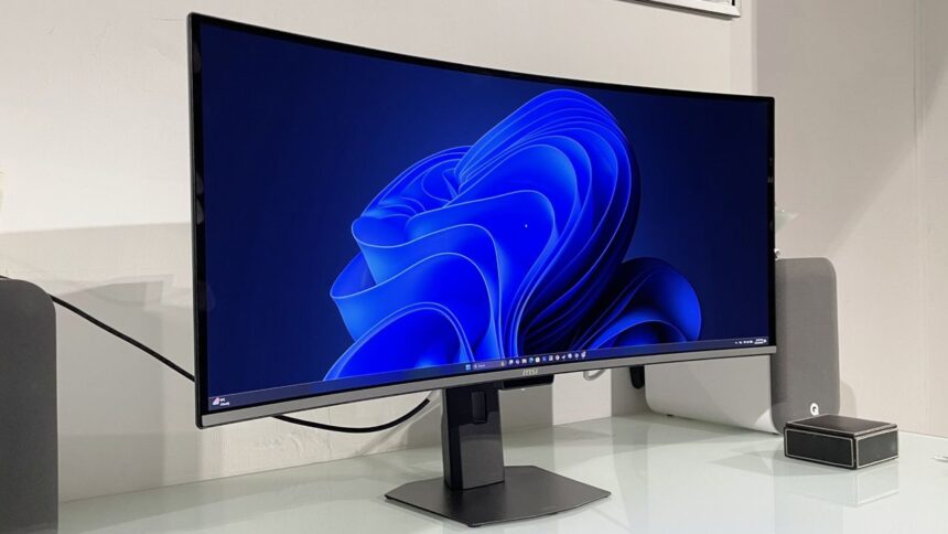 I gamed with MSI’s new 34-inch QD-OLED panel and now I never want to use an LCD monitor again