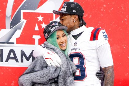 Cardi B, Stefon Diggs Look Extra Cozy at Special Mother’s Day Event