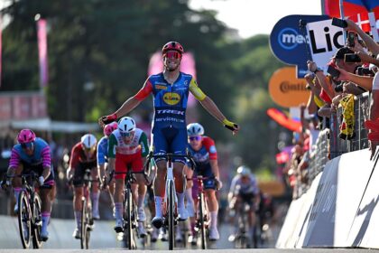 Jonathan Milan wins final stage of Giro d’Italia, as Jonas Vingegaard secures the overall win
