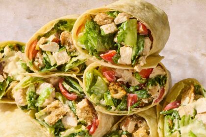 These Shortcut Chicken Caesar Wraps Are My Favorite Make-Ahead Lunch
