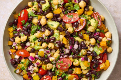My 15-Minute Chickpea and Black Bean Salad Gets Even Better as It Sits