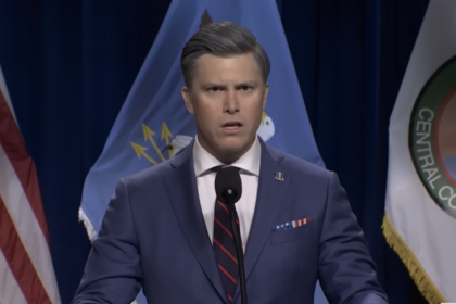 Colin Jost Says ‘SNL’ Rejected Joke About Pete Hegseth Reading ‘Pulp Fiction’ Bible Verse Two Weeks Before It Happened in Real Life