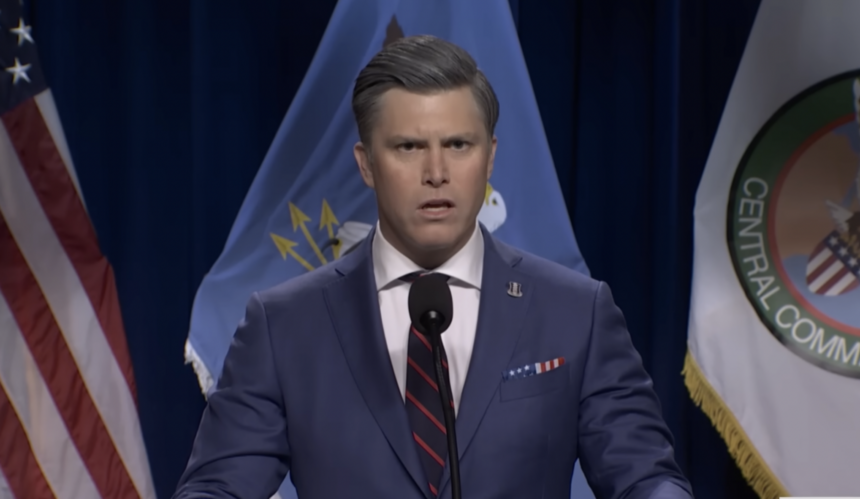 Colin Jost Says ‘SNL’ Rejected Joke About Pete Hegseth Reading ‘Pulp Fiction’ Bible Verse Two Weeks Before It Happened in Real Life
