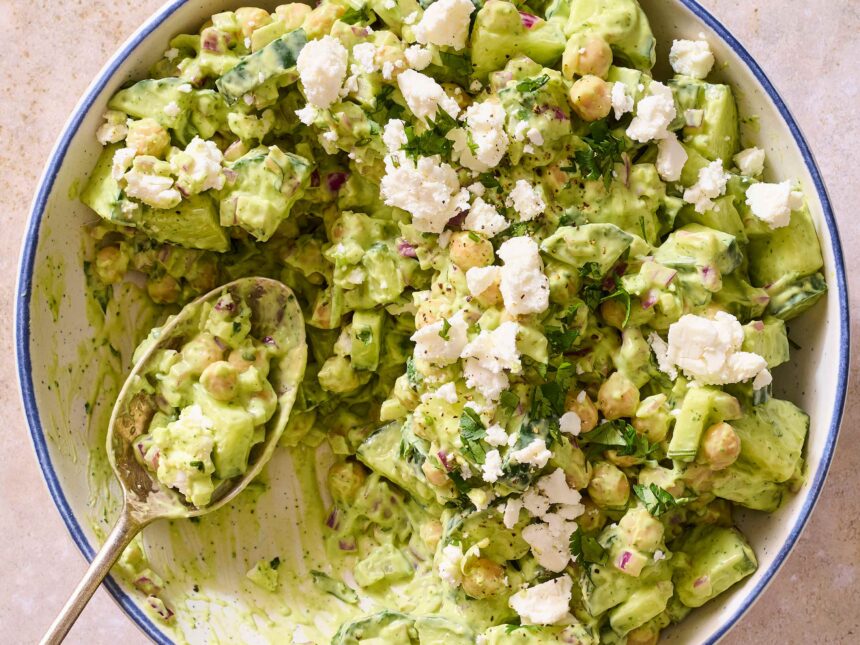 This Creamy Cucumber Salad Is the Fresh, No-Cook Lunch You’ll Make on Repeat