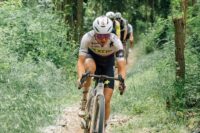 Ginia Caluori and Cat Ferguson earn top spots for women in gravel debuts at The Traka 100 while Matyáš Kopecký wins men’s division from five-rider sprint