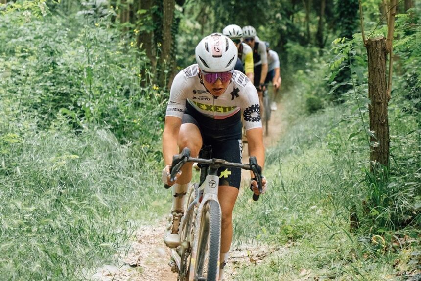 Ginia Caluori and Cat Ferguson earn top spots for women in gravel debuts at The Traka 100 while Matyáš Kopecký wins men’s division from five-rider sprint