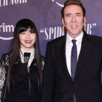 Nicolas Cage & Riko Shibata Have Date Night at Spider-Noir Premiere