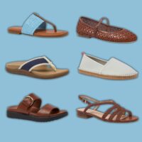 Lands’ End Memorial Day Shoe Sale: Beachy Sandals & Slides Under 