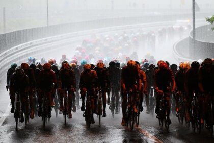 ‘Two cars in front just stopped immediately’ – Tudor explain bizarre incident after rider smashes into rear window of UAE car at Giro d’Italia but escapes unscathed