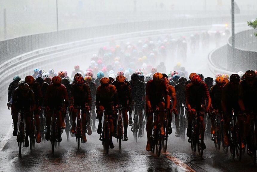 ‘Two cars in front just stopped immediately’ – Tudor explain bizarre incident after rider smashes into rear window of UAE car at Giro d’Italia but escapes unscathed