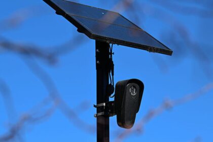 Some Flock Surveillance Cameras Are Getting the Trash-Bag Treatment