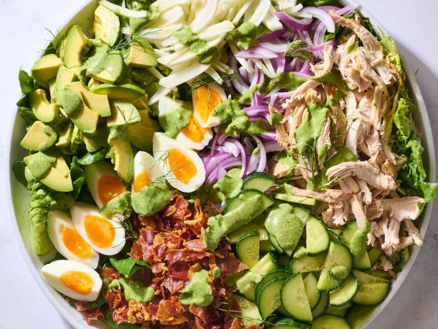 I Make This Green Goddess Cobb Salad When I Want to Impress