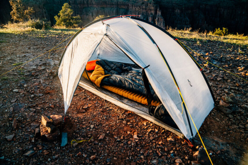 The Hyperlite CrossPeak 1 Tent is Freestanding and Weighs 813 Grams