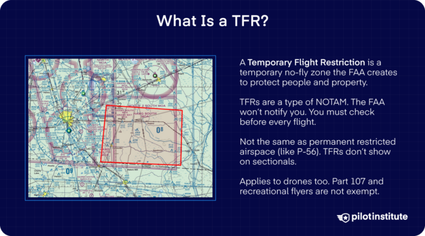 What are Temporary Flight Restrictions (TFR) and How to Find Them