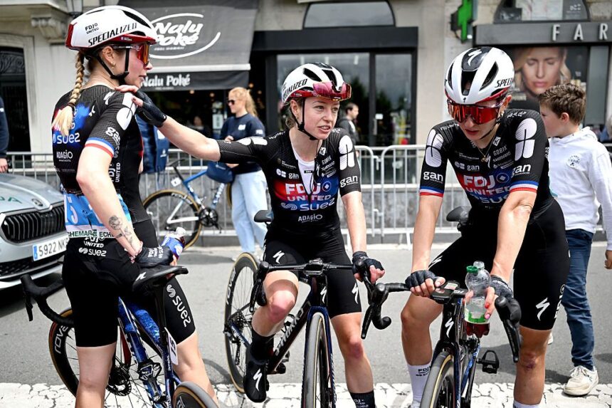 FDJ United-Suez settle with Dickson on GC podium at Itzulia Women but far from final stage situation with strength in numbers