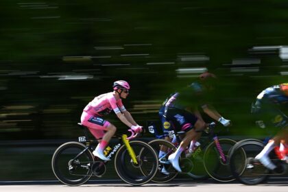 Giro d’Italia: stage 15 neutralised for GC in final lap as Jonas Vingegaard amongst in-race protest over safety conditions