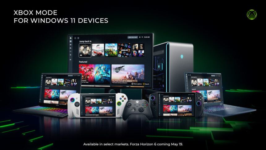 Microsoft’s Xbox mode starts making its way to Windows 11 PCs