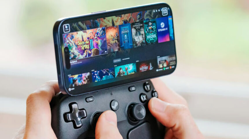 There’s already a way to mount your smartphone to a Steam Controller