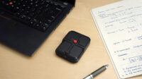 The Ploopy Bean is a travel-friendly mouse with a ThinkPad-style nub