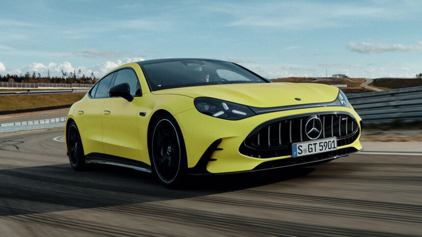 Mercedes-AMG’s 1,153 hp electric GT 4-Door takes on Porsche’s Taycan