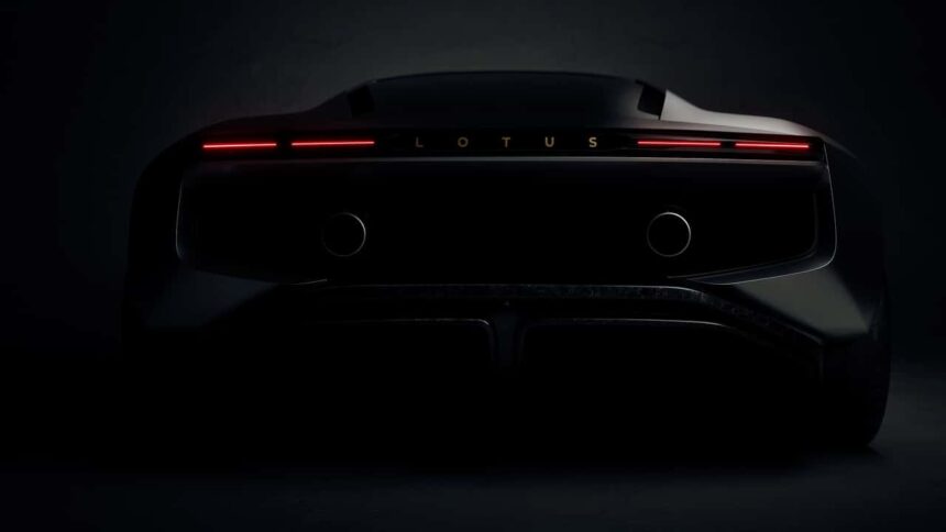 Lotus Is Making A V8 Supercar With Over 1,000 Horsepower