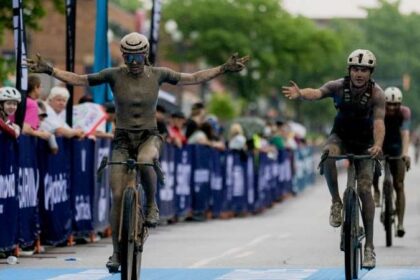 Unbound Gravel 100: 20-year-old Kylee Hanel overcomes mud and stop for train to win women’s race