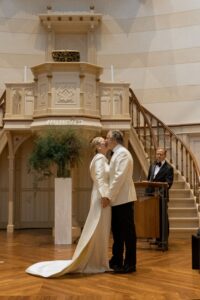 The Róhe Founders Hosted Their Wedding at Their Amsterdam Atelier and a Brutalist Church