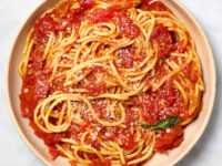 For the Best-Tasting Spaghetti, My Mom Always Adds This  Grocery Staple