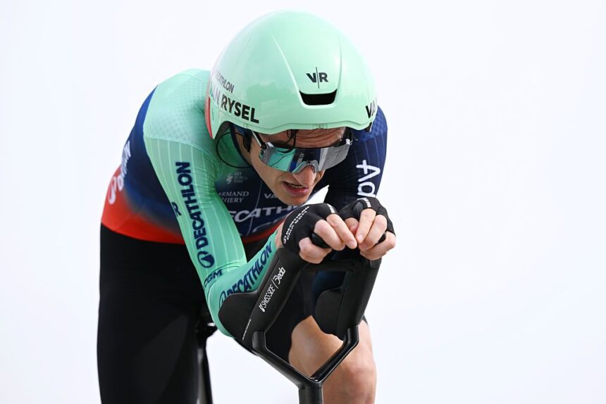 ‘It was more comfortable’ – Felix Gall defends unusual lack of helmet visor after shipping time in Giro d’Italia time trial