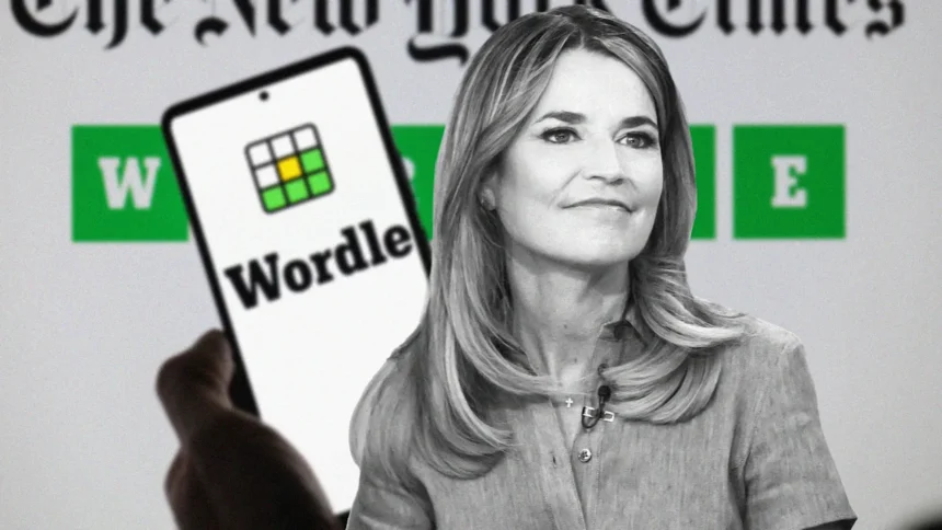 NBC is debuting a Wordle game show, with Savannah Guthrie serving as host