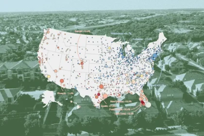 15 housing markets with the biggest home price declines since the pandemic boom ended