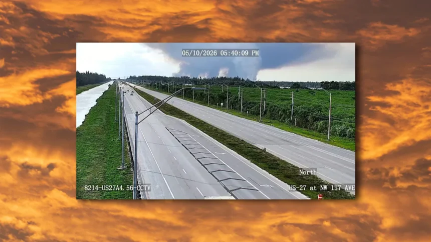 Everglades wildfire: Maps show devastation as 5,000 acres burn in the wake of an extreme Florida drought