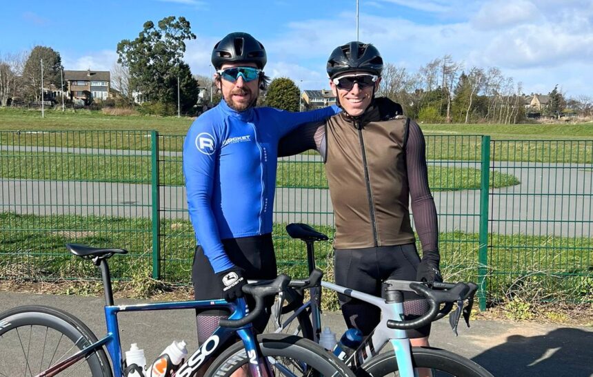 ‘It’s turned us both back into bike riders’ – British cycling legends come out of retirement for iconic Lincoln GP return