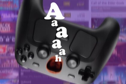 Yes, Valve’s new Steam Controller screams if you drop it from a great enough height