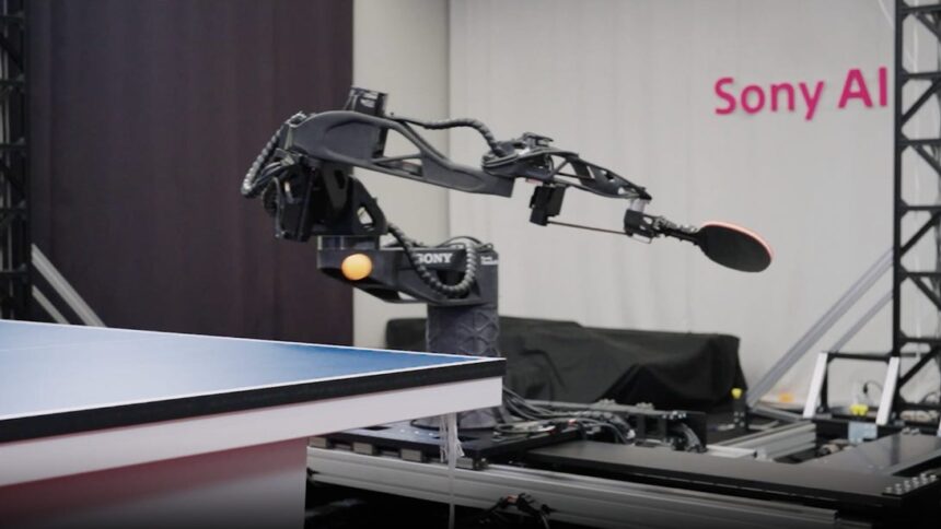 Sony’s AI Robot Can Probably Beat You at Table Tennis
