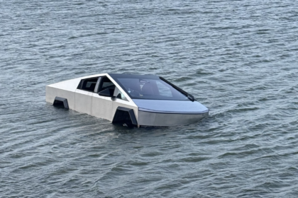 Someone drove a Tesla Cybertruck into a lake to test ‘Wade Mode.’ It didn’t end well.