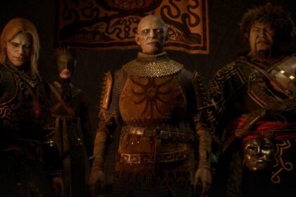 The freeform structure of The Blood of Dawnwalker means “it is absolutely possible to skip everything” and beat the game immediately, providing you’re skilled enough